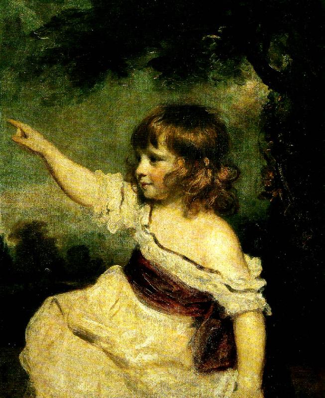 Sir Joshua Reynolds master hare China oil painting art